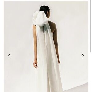 Kamperett ivory Hair Bow Veil